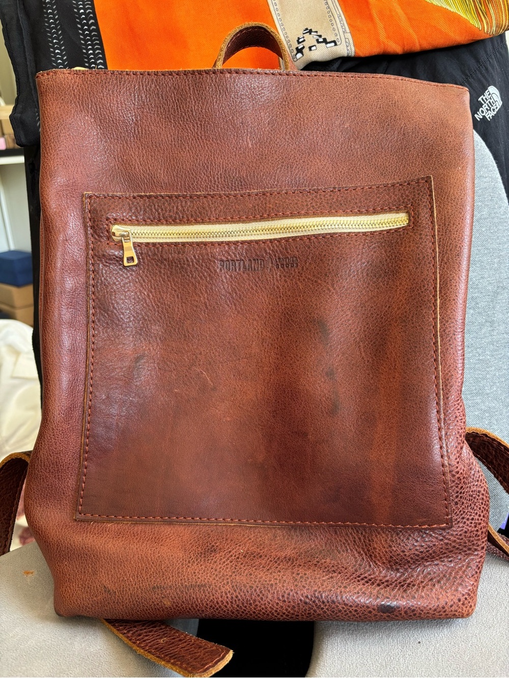 Portland Leather Goods Nutmeg Laptop Backpack